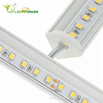 Custom LED Strip Lights with Aluminium Profile and Diffuser for Cabinets